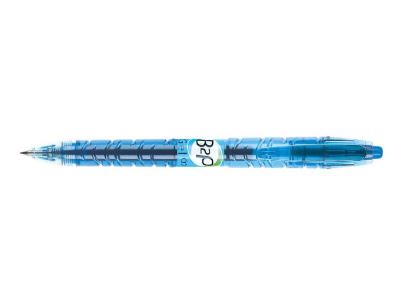 Penna roller gel a scatto Pilot B2P Begreen punta media 0,7 mm blu 040181