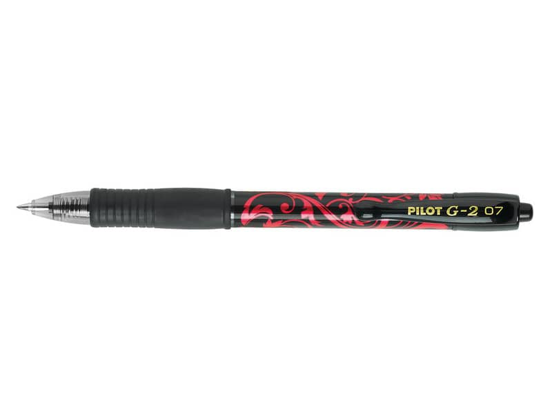 Roller gel a scatto ricaricabile Pilot G-2 Victoria 0,7 mm rosso 006372