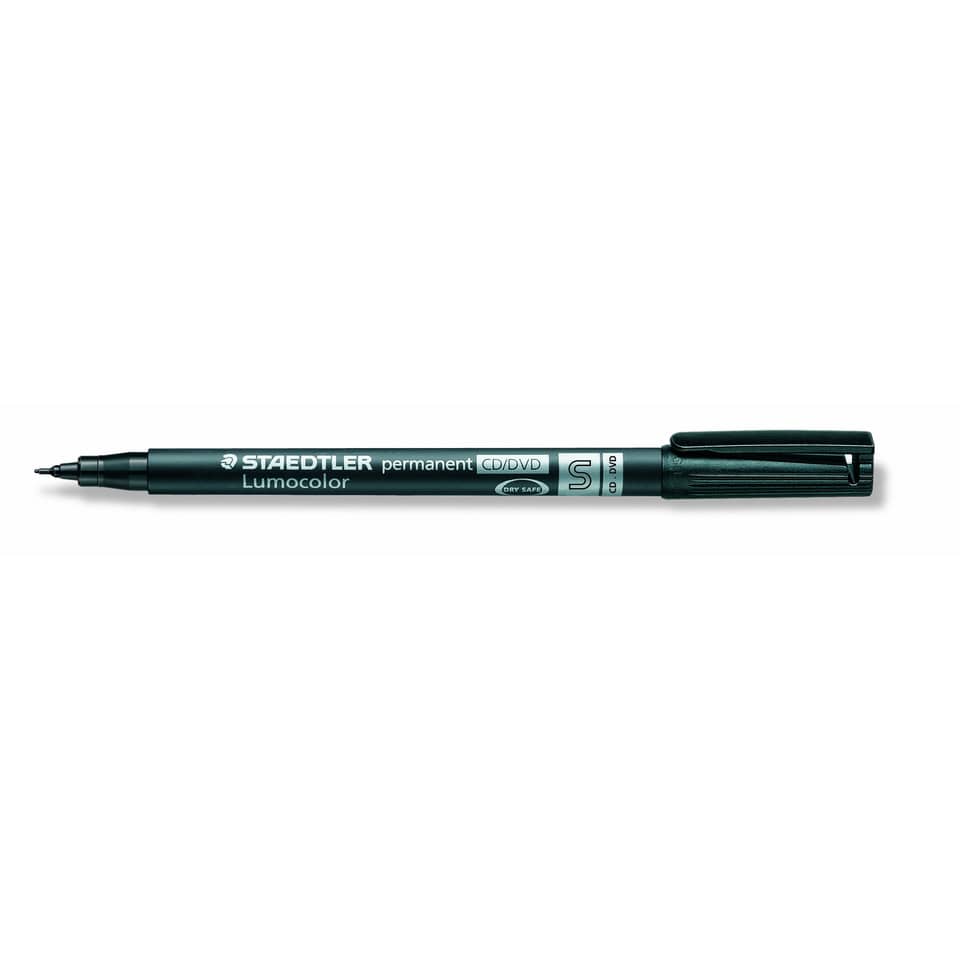 Marcatore Staedtler Lumocolor Permanent CD / DVD 310 nero 0,4 mm 310 CDS-9