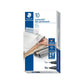 Marcatore doppia punta Staedtler Lumocolor permanent duo 348 0,6-1,5 mm nero - 348-9