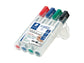 Marcatore per lavagne bianche Staedtler Lumocolor whiteboard marker 351 assortiti  astuccio da 4 pezzi - 351 WP4