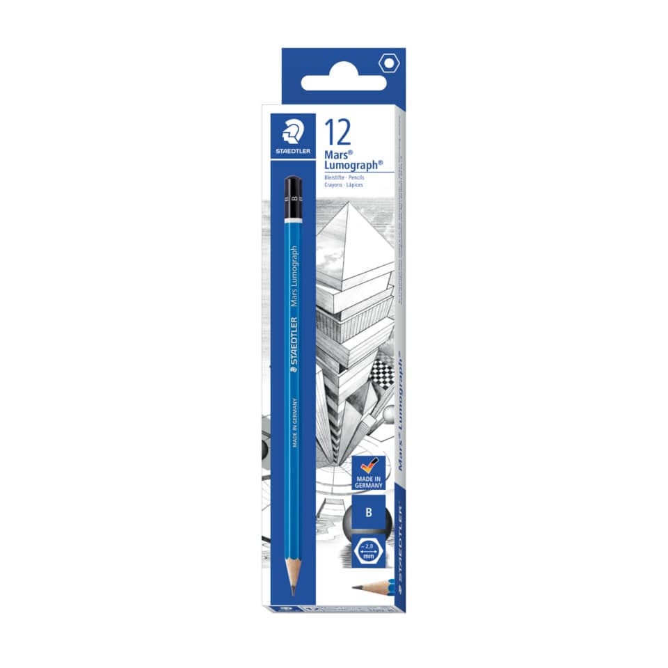 Matita Staedtler Mars Lumograph 100 B  100-B