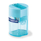 Temperamatite con contenitore Staedtler Noris a 2 fori 512 006 cyan verde Tiffany - 512 006-37