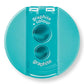 Temperamatite con contenitore Staedtler Noris a 2 fori 512 006 cyan verde Tiffany - 512 006-37