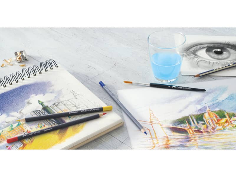 Matite acquarellabili Goldfaber Aqua Faber-Castell 24 colori Conf. 24 pezzi - 114624