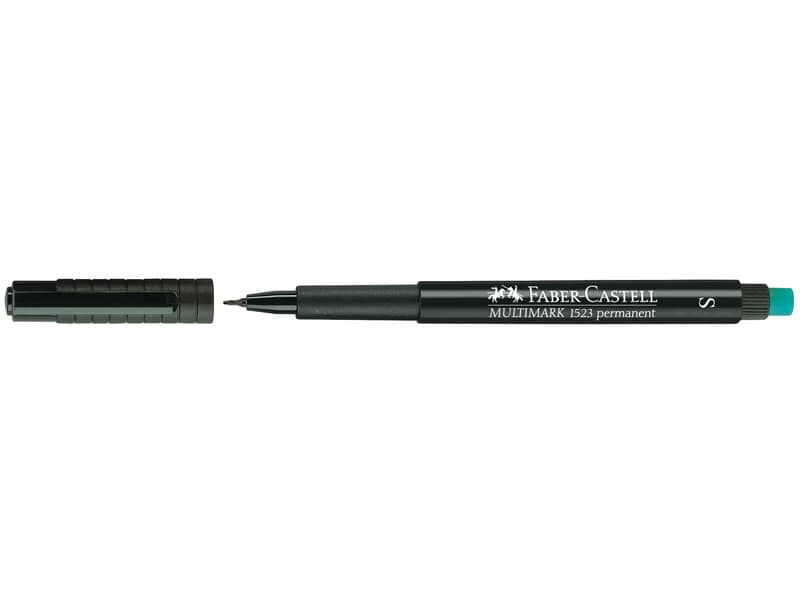 Marcatore permanente Faber-Castell Multimark nero SF 0,4 mm 152399