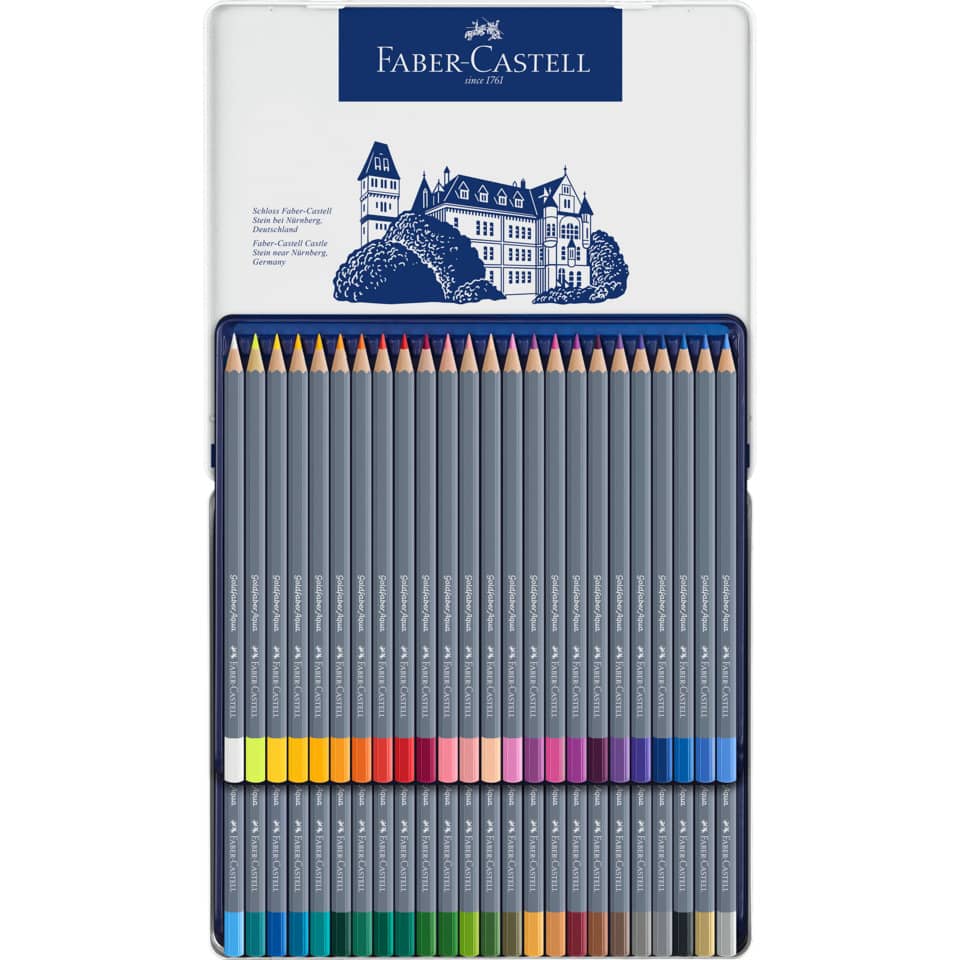 Matite acquarellabili Goldfaber Aqua Faber-Castell 48 colori Conf. 48 pezzi - 114648