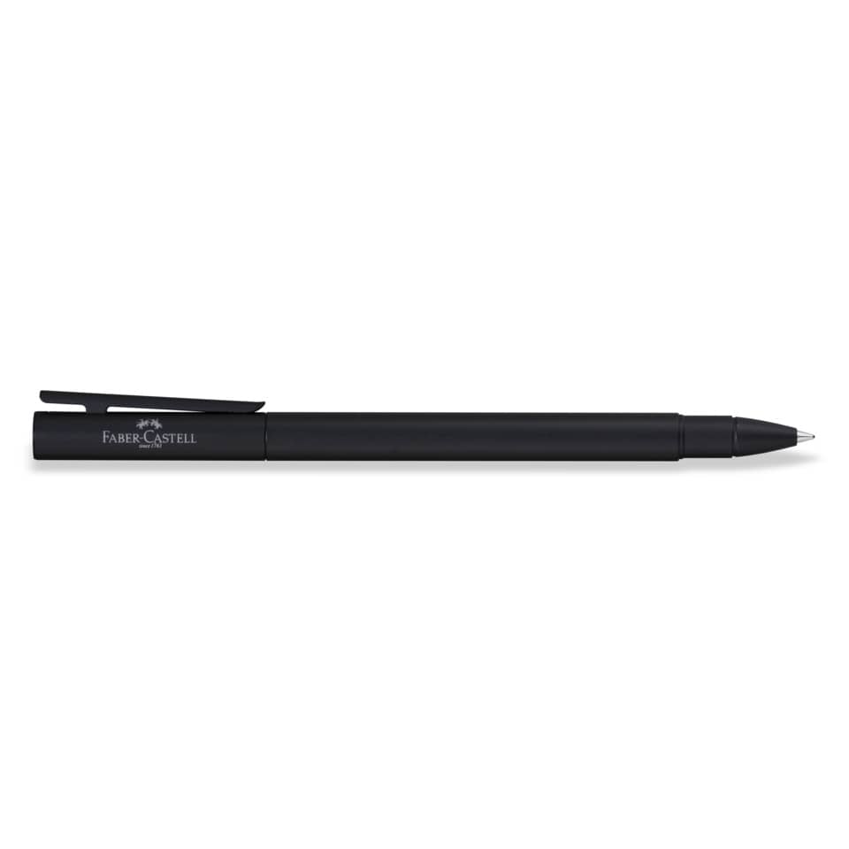 Penna roller Faber-Castell Neo Slim M nero laccato 342304