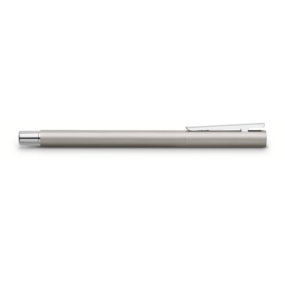 Penna roller Faber-Castell Neo Slim M metallo satinato 342104