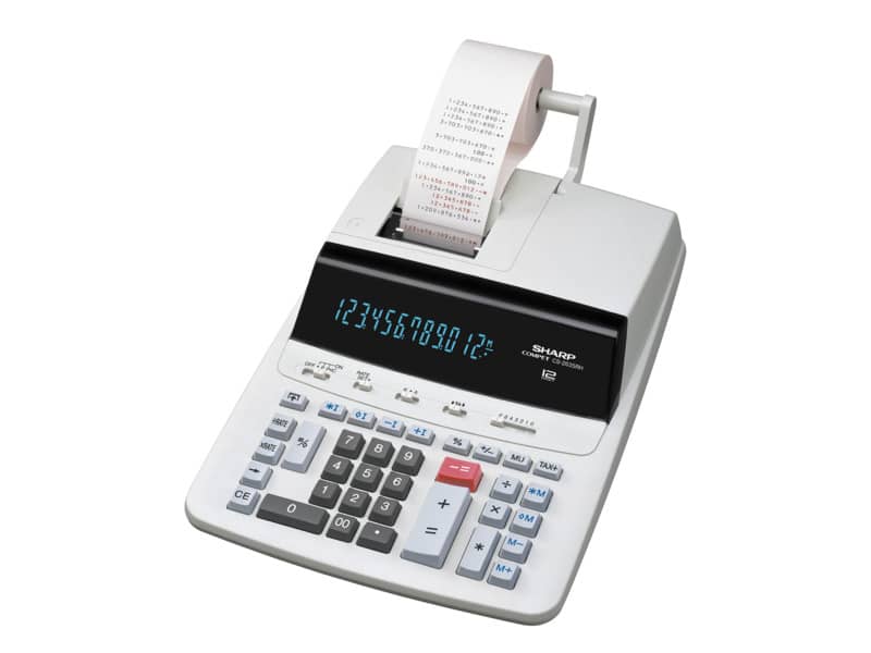 Calcolatrice scrivente Sharp CS-2635RHGY Velocità di stampa: 4,3 linee / secondo grigio - SH-CS2635RHGYSE