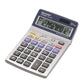 Calcolatrice da tavolo a energia solare SHARP con display LCD mobile a 12 cifre grigio - SH-EL337C