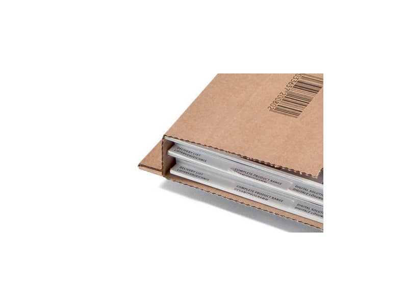 Scatola fustellata ColomPac in cartone ondulato f.to 32,8x20x10 cm avana 30000221