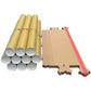 Tubo fustellato per spedizioni ColomPac trapezoidale 705×105/55×75 mm avana conf. da 20 tubi - CP 070.05