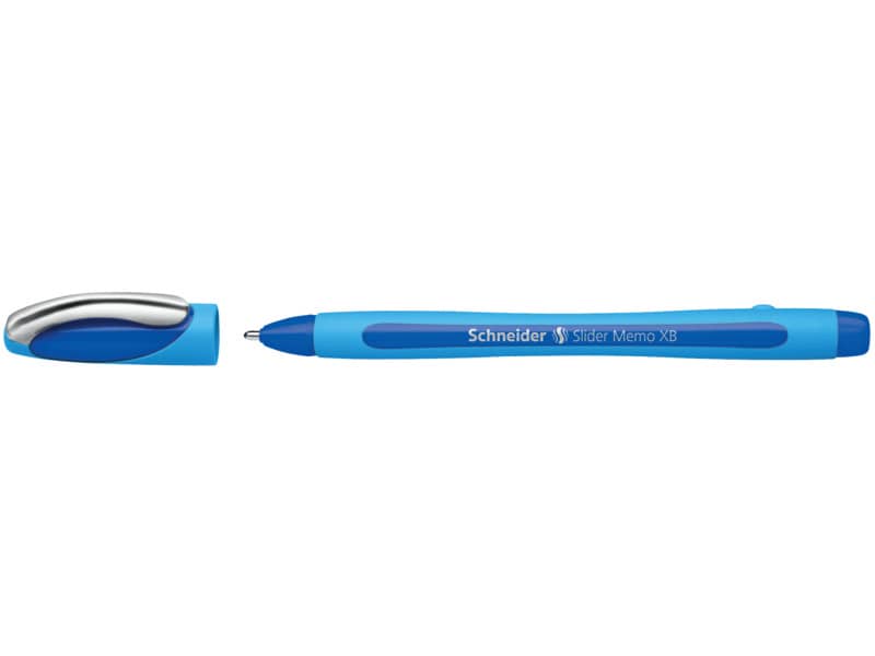 Penna a sfera Schneider Slider Memo tratto XB blu 150203