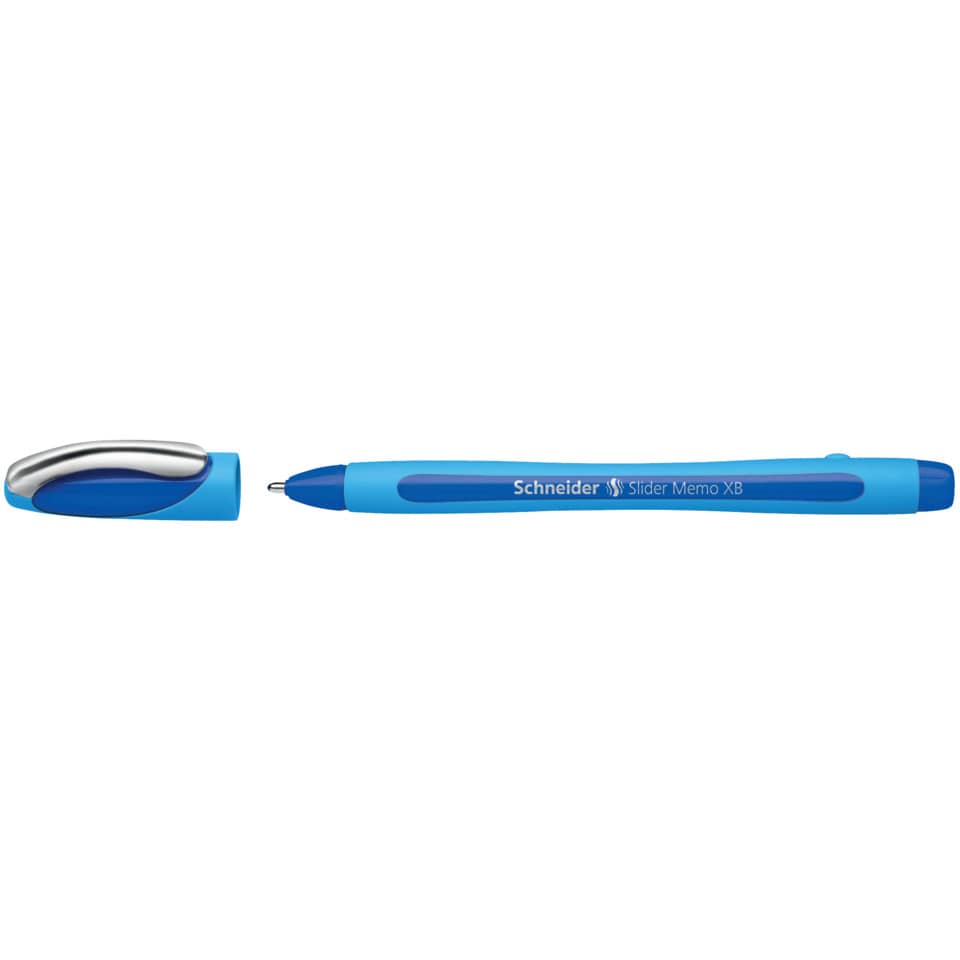 Penna a sfera Schneider Slider Memo tratto XB blu 150203