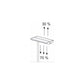 Lampade da terra MAUL Naos argento 8251495