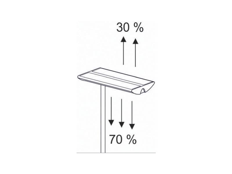 Lampade da terra MAUL Naos argento 8251495