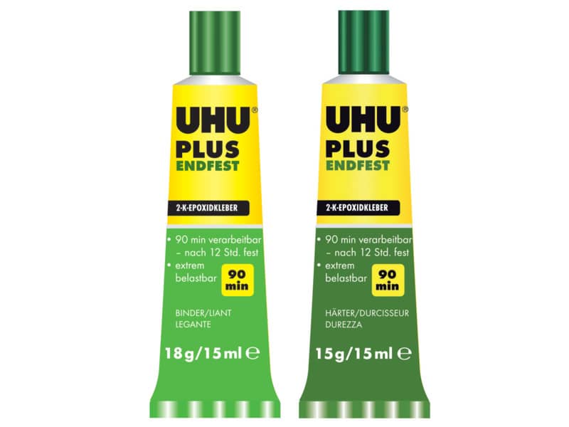 Colla bicomponente Uhu Plus Endfest 2x15 ml D9249