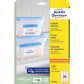 Etichette permanenti per freezer Avery 63,5x33,9 mm bianco - 24 et./foglio - laser/inkjet - cf. 25 fogli L7970-25