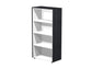 Mobile a giorno alto Artexport Flora singolo 83x43x158,2 cm top e fianchi nero venato frassino - 937/8