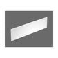 Pannello divisorio + staffe supporto per postazione open space Artexport Bridge 120x40 cm - bianco - PAN-120+BTAA-3