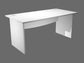 Scrivania Artexport Flex - 120x80x73 cm bianco - fianchi a pannello in melaminico - JPB120-3