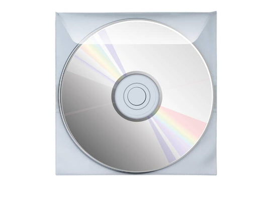 Buste porta CD/DVD FAVORIT trasparente conf. 25 pezzi - 100460134