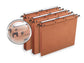 Cartelle sospese per cassetto Favorit Ultimate interasse 39 cm arancione fondo V Conf. 25 pezzi 100330312