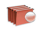 Cartelle sospese per cassetto Favorit Defi interasse 39 cm arancione fondo U3 Conf. 25 pezzi  400126812