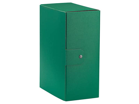 Cartelle portaprogetti Esselte C35 EUROBOX 25x35 cm - dorso 15 cm presspan biverniciato verde - 390335180