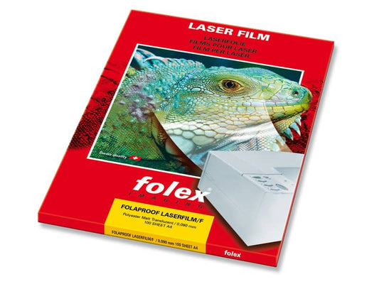 Film per laser e copiatrici Folex Folaproof 0,09 mm opaco A4 Conf. 100 pezzi - 09734.090.44000