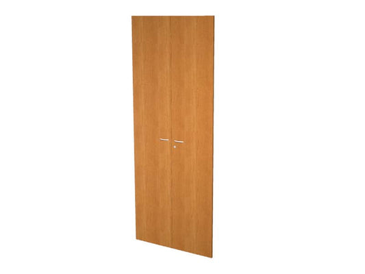 Coppia ante alte per libreria componibile Artexport Protocollo 76x196 cm - Noce chiaro - CAA-L76-H196-S-4