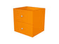 Coppia di cassetti per libreria componibile Artexport Maxicolor 32,5x28,8x32,5 cm - arancio - 2C-MaxC-O