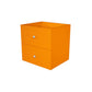 Coppia di cassetti per libreria componibile Artexport Maxicolor 32,5x28,8x32,5 cm - arancio - 2C-MaxC-O