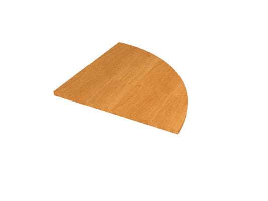 Raccordo a 90° per scrivanie Artexport Presto 80x80 cm noce chiaro 313/4