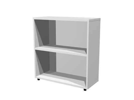 Libreria bassa componibile Artexport Protocollo - doppia - 76x32x81,5 cm - grigio - LB-L76-9