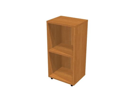 Libreria bassa componibile Artexport Protocollo - 40x32x81,5 cm - Noce chiaro LB-L40-4