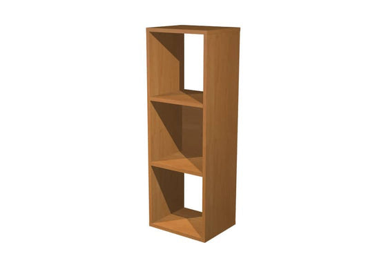 Libreria componibile Artexport Maxicolor - 3 caselle - 35,9x29,2x103,9 cm - Noce chiaro - 3MaxC-4