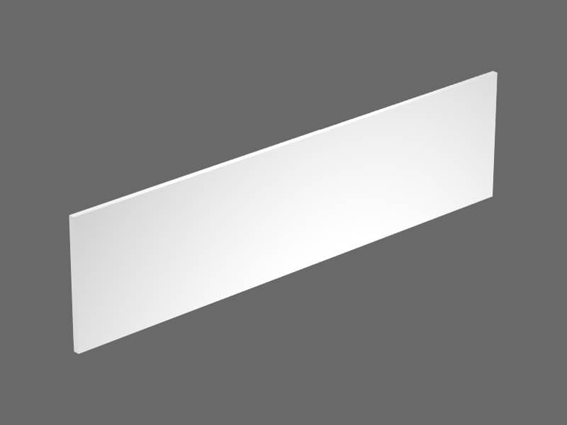 Pannello divisorio + staffe supporto per postazione open space Artexport Bridge 140x40 cm - bianco - PAN-140+BTAA-3