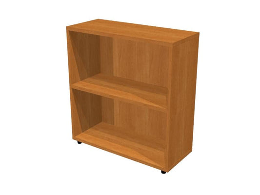 Libreria bassa componibile Artexport Protocollo - doppia - 76x32x81,5 cm - noce chiaro - LB-L76-4