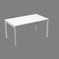 Scrivania Artexport Presto Venere Plus 140x80x72,5 cm piano bianco - gambe in metallo - 66002 + 86711N  + 86307N/3