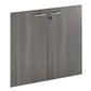 Coppia ante con serratura Artexport in melaminico per mobile basso Presto 80x67 cm frassino toscano - 60067/M/F