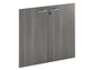 Coppia ante con serratura Artexport in melaminico per mobile basso Presto 80x67 cm frassino toscano - 60067/M/F