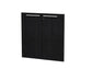 Coppia ante basse Artexport Flora 80x77 cm melaminico nero venato frassino 91067M/8