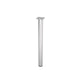 Supporto metallico per raccordo angolare scrivania Artexport Presto Ø 6 cm - H. 69,5 cm - effetto cromato - 60011/C