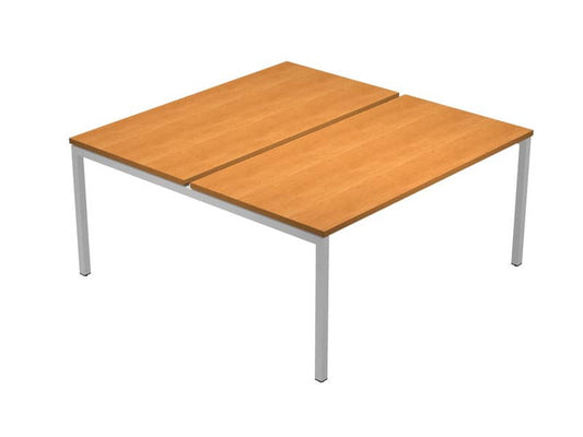 Scrivania Bench doppia senza divisorio Artexport Presto Venere Plus 180x164x72,5 cm noce - 665B / NOPAR/4