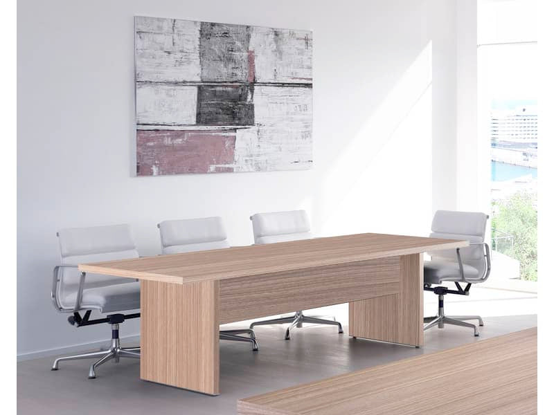 Tavolo riunioni Artexport Flora 220x100x74 cm fianchi legno ciliegio arabis - 905/K