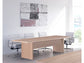Tavolo riunioni Artexport Flora 220x100x74 cm fianchi legno ciliegio arabis - 905/K