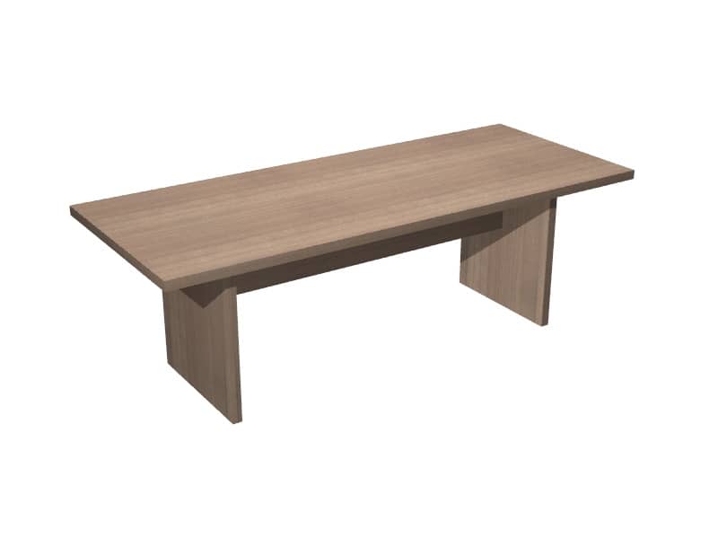 Tavolo riunioni Artexport Flora 220x100x74 cm fianchi legno ciliegio arabis - 905/K