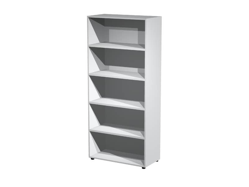 Mobile a giorno alto componibile Artexport 2898 90x44x200 cm - Grigio AR-ST-9